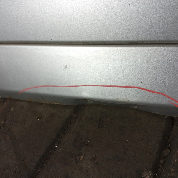 Porta Traseira Direita Audi A4 2005 4p Usado Traseira Direito Cinza