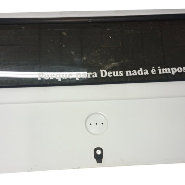 Tampa Traseira Vw Kombi 2008 Com Vidro Usado Brasil