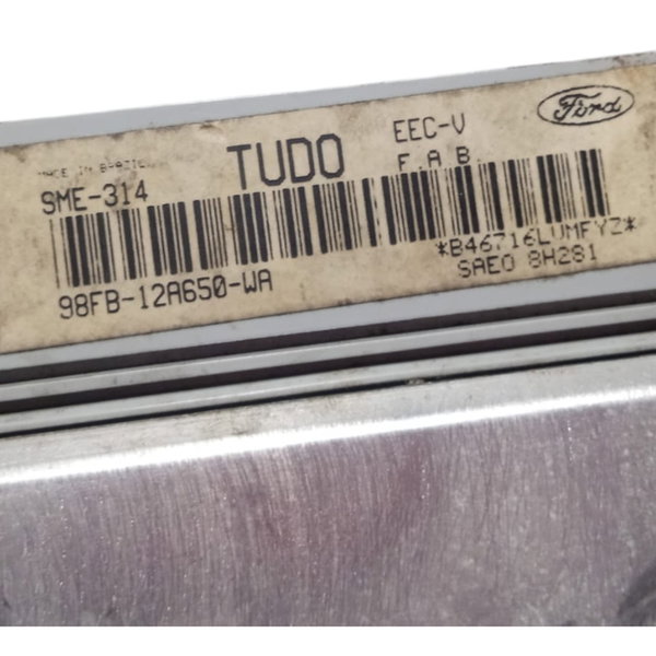 Módulo Injeção Ford Fiesta 1.0 8v 1998 98fb12a650wa