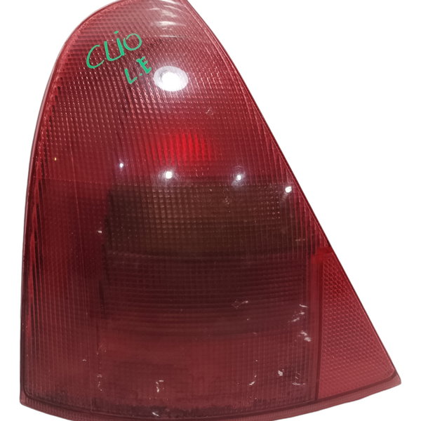 Lanterna Traseira Esquerda Renault Clio Hatch 2000 Esquerdo/motorista Vermelho