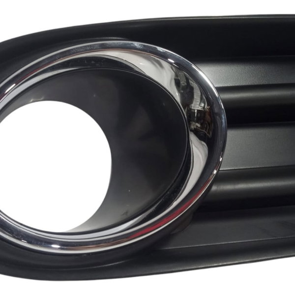 Moldura Farol Milha Lado Direito Vw Gol G5 2010 Preto E Cromado Direito