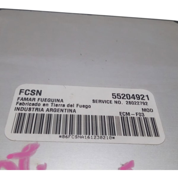 Módulo Injeção Fiat Stilo 1.8 8v 2004 55204921