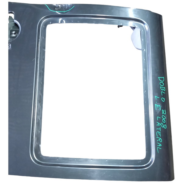 Porta Lateral Esquerda Fiat Doblo 2008 Usado Dianteira Esquerdo Verde