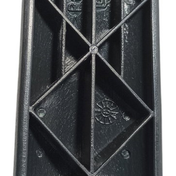 Manivela Vidro Lado Direito Traseiro Fiat Palio 1998 Preto