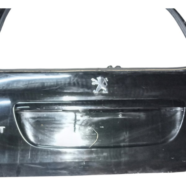 Tampa Traseira Porta Malas Peugeot 206 Sw Sem Vidro Usado Preto