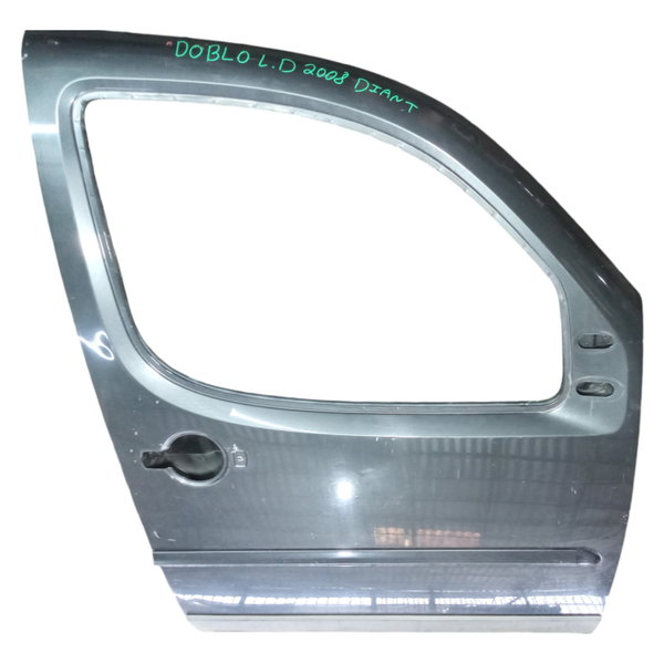 Porta Dianteira Fiat Doblo 2008 Direito Usado Dianteira Direito Verde