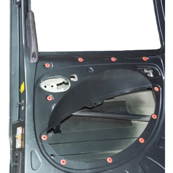 Porta Lateral Direita Fiat Doblo 2008 Usado Dianteira Direito Verde