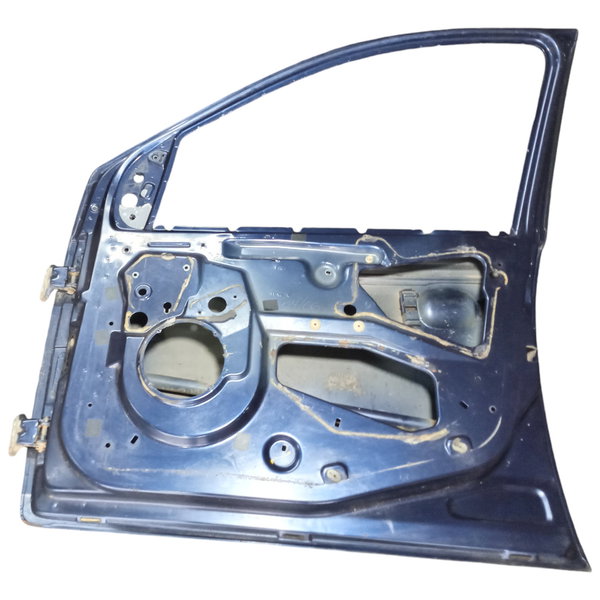 Porta  Dianteira Do Ford Fiesta 2006 Direito Usado Dianteira Direito Azul