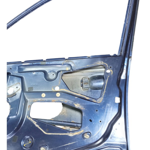 Porta  Dianteira Do Ford Fiesta 2006 Direito Usado Dianteira Direito Azul