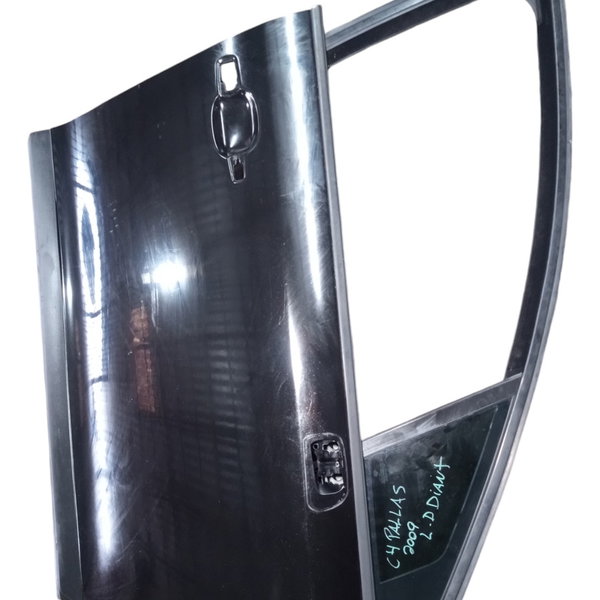 Porta Dianteira Citroen C4 Pallas Lado Direita 2009 Usado Dianteira Direita Preto