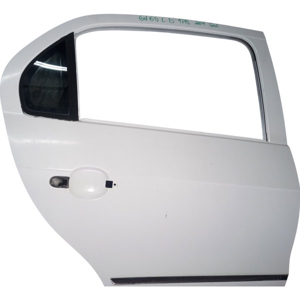 Porta Traseira Vw Gol G5 2009 4p Direita Usado Traseira Direita Branco