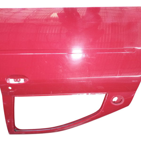 Porta Renault Logan 2010 4p Dianteira Esquerda Usado Dianteira Esquerdo Vermelho