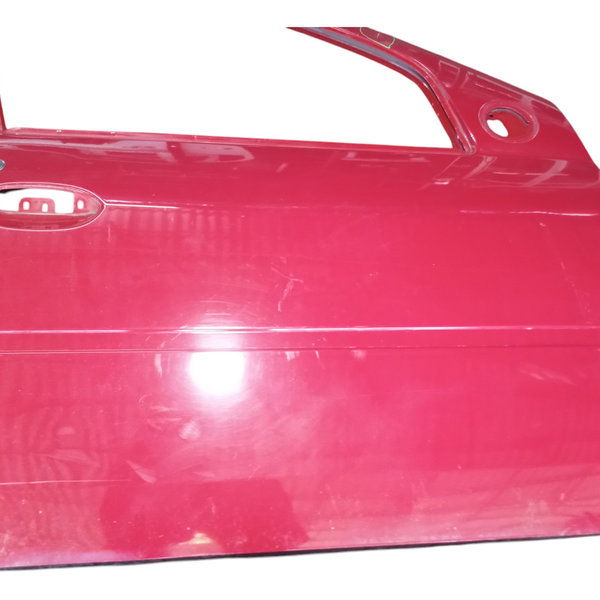 Porta Renault Logan 2010 Dianteira Direita 4p Usado Dianteira Direita Vermelho
