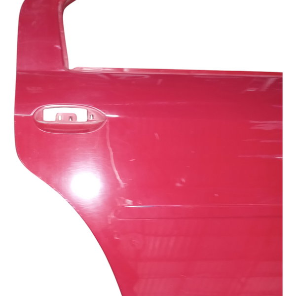 Porta Traseira Renault Logan 2010 4p Direita Usado Traseira Direita Vermelho
