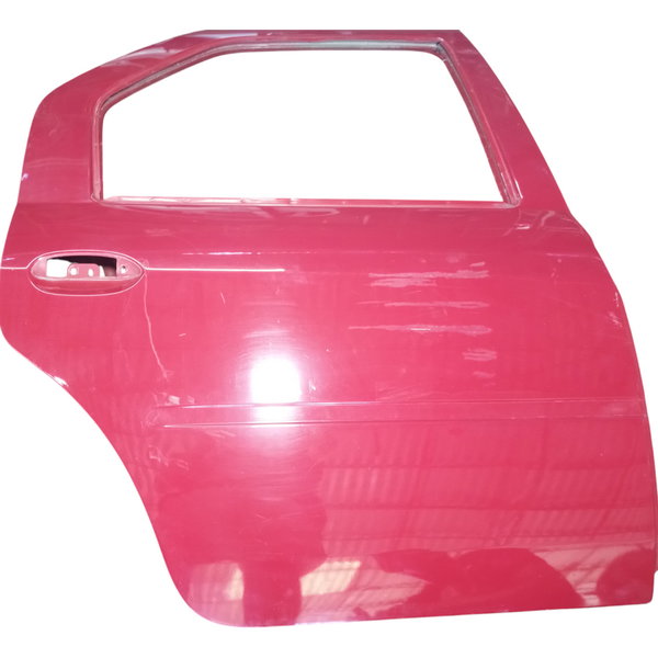 Porta Traseira Renault Logan 2010 4p Direita Usado Traseira Direita Vermelho