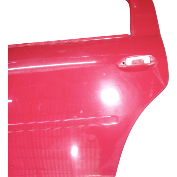 Porta Renault Logan 2010 Esquerda Traseira 4p Usado Traseira Esquerdo Vermelho