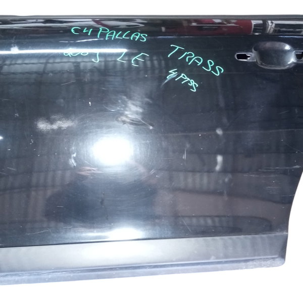 Porta Traseira Citroen C4 Pallas 2009 Esquerdo 4p Usado Traseira Esquerdo Preto