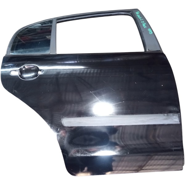 Porta Vw Polo Sedan 2003 Traseira Direita 4p Usado Traseira Direita Preto