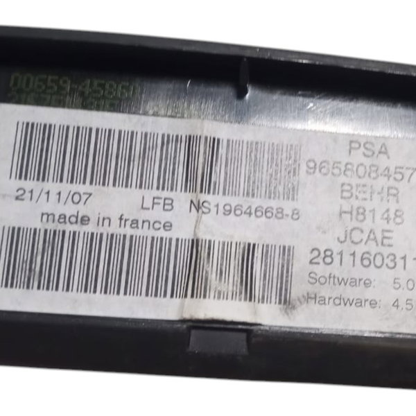 Comando Ar Condicionado Citroen C4 Pallas 2010