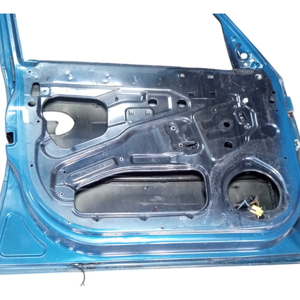Porta Dianteira Gm Meriva 2008 4p Esquerdo Usado Dianteira Esquerdo Azul