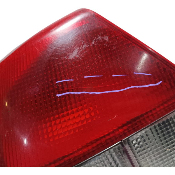 Lanterna Traseira Lado Esquerdo Ford Fiesta Sedam 2002 Esquerdo/motorista Vermelho