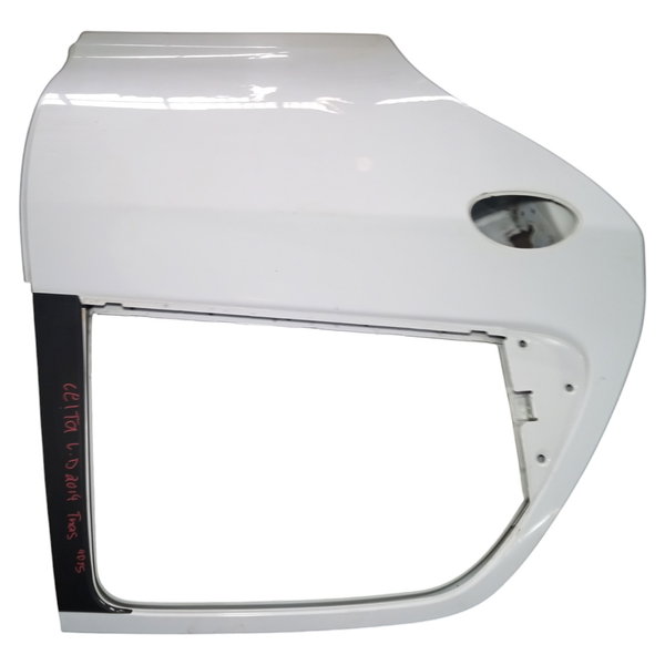 Porta Traseira Direita Do Celta 2013 4p Usado Traseira Direita Branco