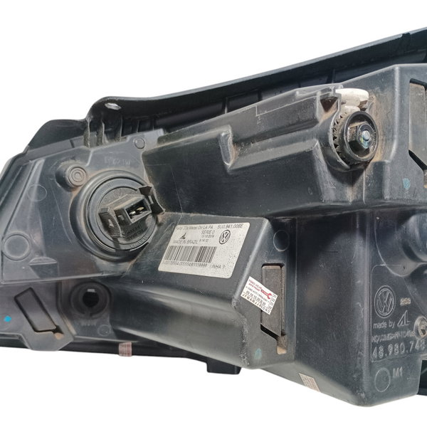 Farol Lado Direito Máscara Negra Vw Gol G6 2016 Direito/passageiro