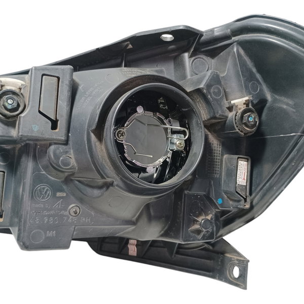 Farol Lado Direito Máscara Negra Vw Gol G6 2016 Direito/passageiro