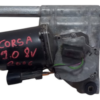 Motor Limpador Parabrisa Com Galhada Gm Corsa 1.0 8v 2006