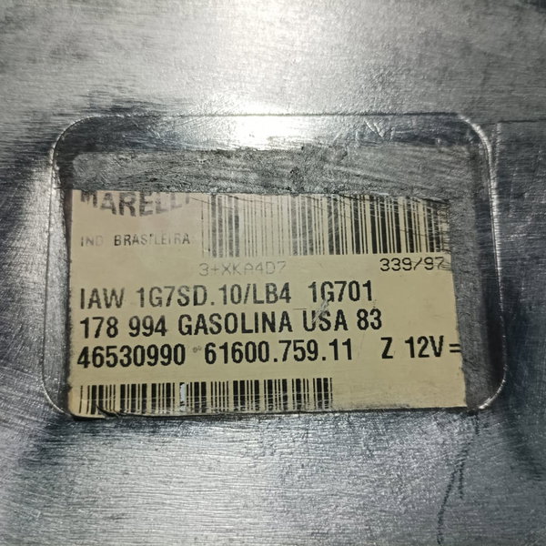 Módulo Injeção Fiat Palio 1997 Iaw1g7sd10
