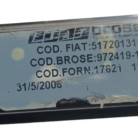 Máquina Vidro Elétrico Dianteiro Direito Fiat Doblo 2008