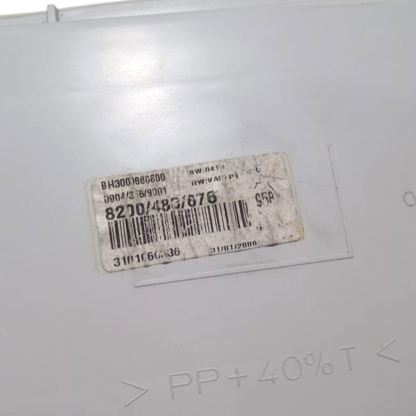 Painel De Instrumento Renault Clio 2006 Branco E Cinza