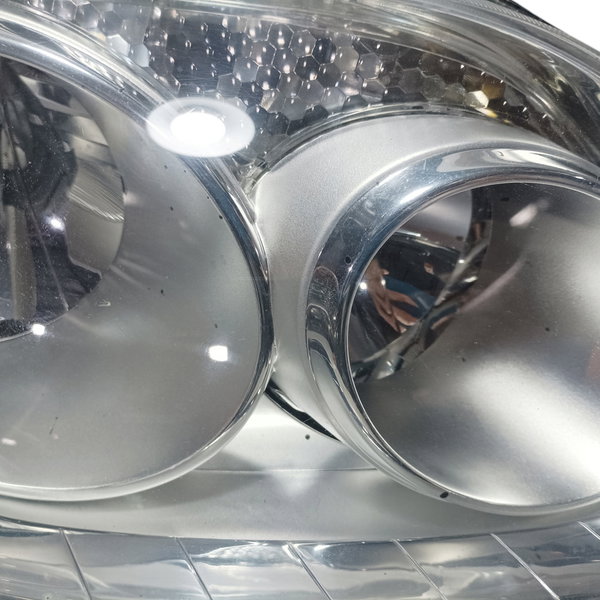 Farol Lado Direito Cromado Simples Vw Spacefox 2008 Direito/passageiro