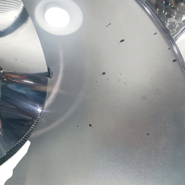 Farol Lado Direito Cromado Simples Vw Spacefox 2008 Direito/passageiro