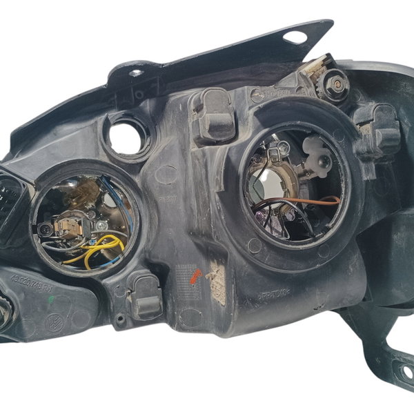 Farol Lado Direito Cromado Simples Vw Spacefox 2008 Direito/passageiro