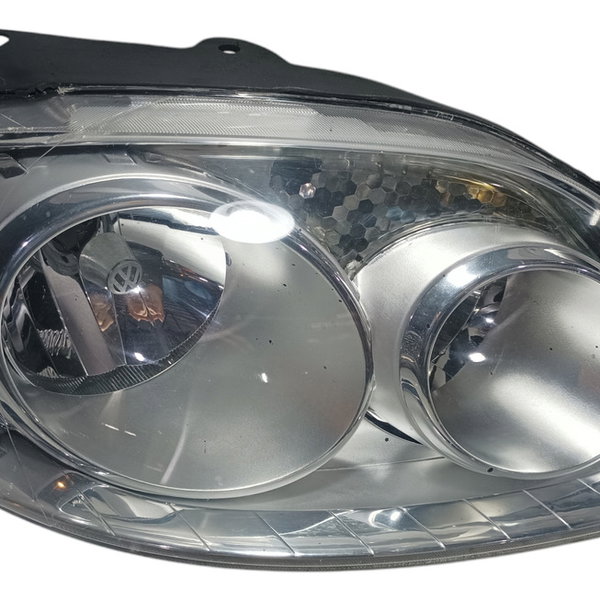 Farol Lado Direito Cromado Simples Vw Spacefox 2008