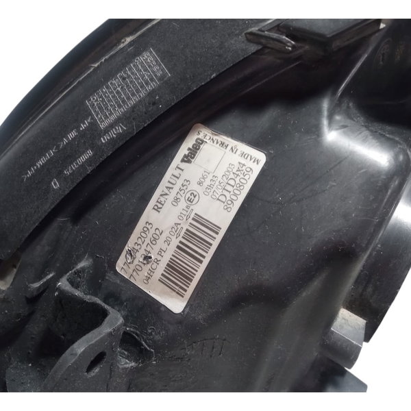 Farol Lado Direito Renault Scenic 2005 Recuperado Direito/passageiro