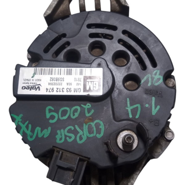Alternador Chevrolet Corsa Max 2009 1.4 8v Usado