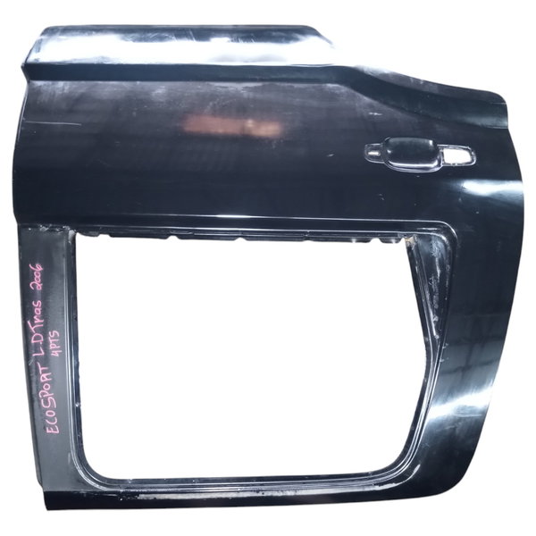 Porta Traseira Ford Ecosport Direita 2006 4p Usado Traseira Direita Preto