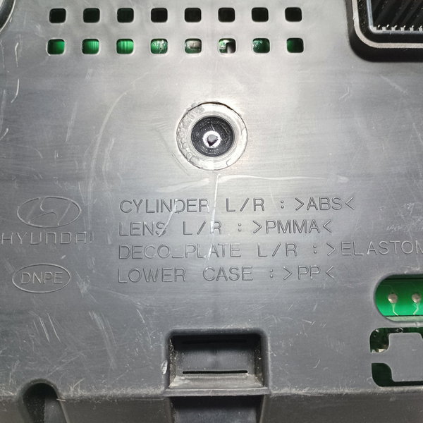 Painel De Instrumento Hyundai Elantra 2014 Cinza-escuro