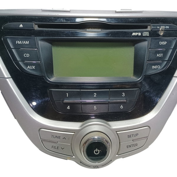 Rádio Som Cd Player Mp3 Hyundai Elantra Original