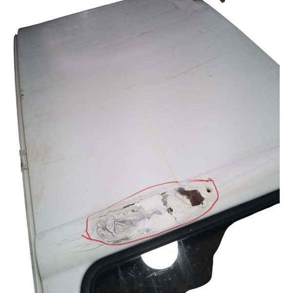 Porta Vw Kombi Lateral Direita 98 Com Detalhes Usado Traseira Direito Branco