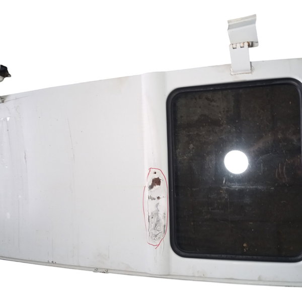 Porta Vw Kombi Lateral Direita 98 Com Detalhes Usado Traseira Direito Branco