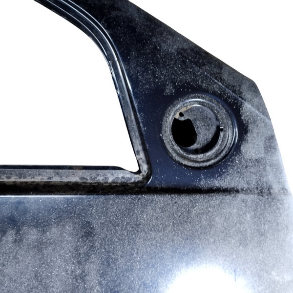 Porta Dianteira Sandero Lado Direito Usado Para Recuperar Dianteira Direito Azul