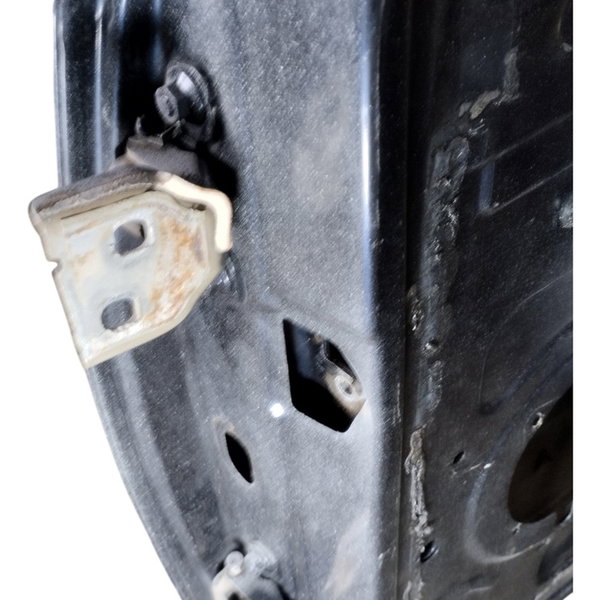 Porta Dianteira Sandero Lado Direito Usado Para Recuperar Dianteira Direito Azul