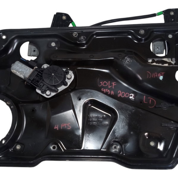 Máquina De Vidro Vw Golf 2002 Dianteira Direita 4p Usado