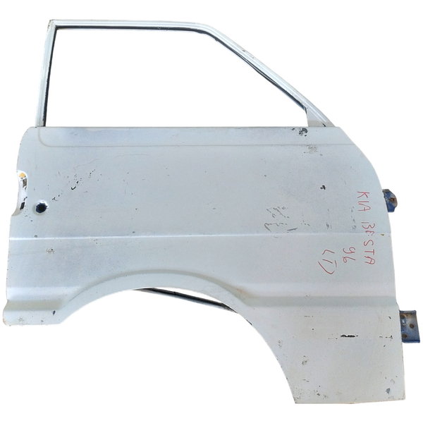 Porta Dianteira Lado Direito Kia Besta 95 Usada Com Detalhes