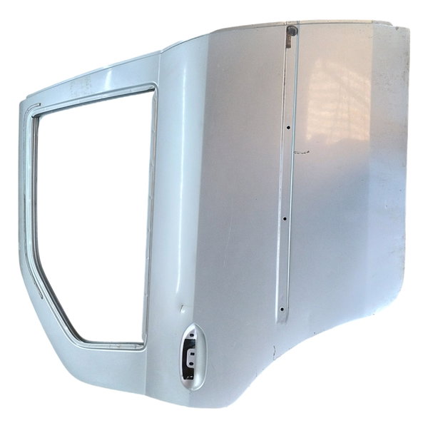 Porta Traseira Lado Direito Renault Logan 2008 Com Detalhes Traseira Direito Prateado