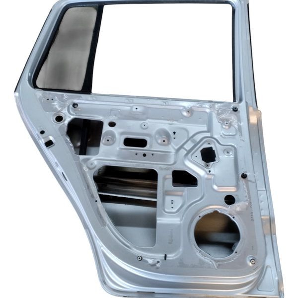 Porta Traseira  Esquerdo Vw Spacefox 2014 Usado Com Detalhes Traseira Esquerdo Prateado