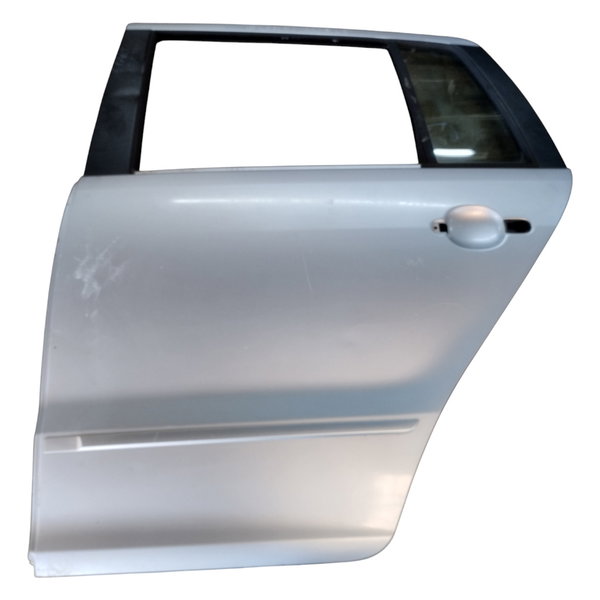 Porta Traseira  Esquerdo Vw Spacefox 2014 Usado Com Detalhes Traseira Esquerdo Prateado